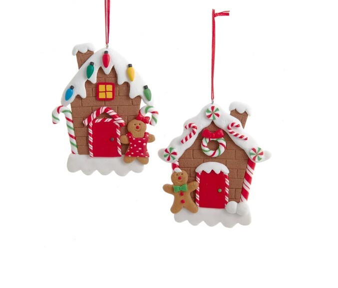 Gingerbread Man House Yılbaşı Süsü – 12cm - 3